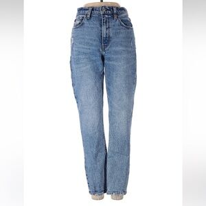 Abercrombie & Fitch The Mom High Rise Denim Jeans